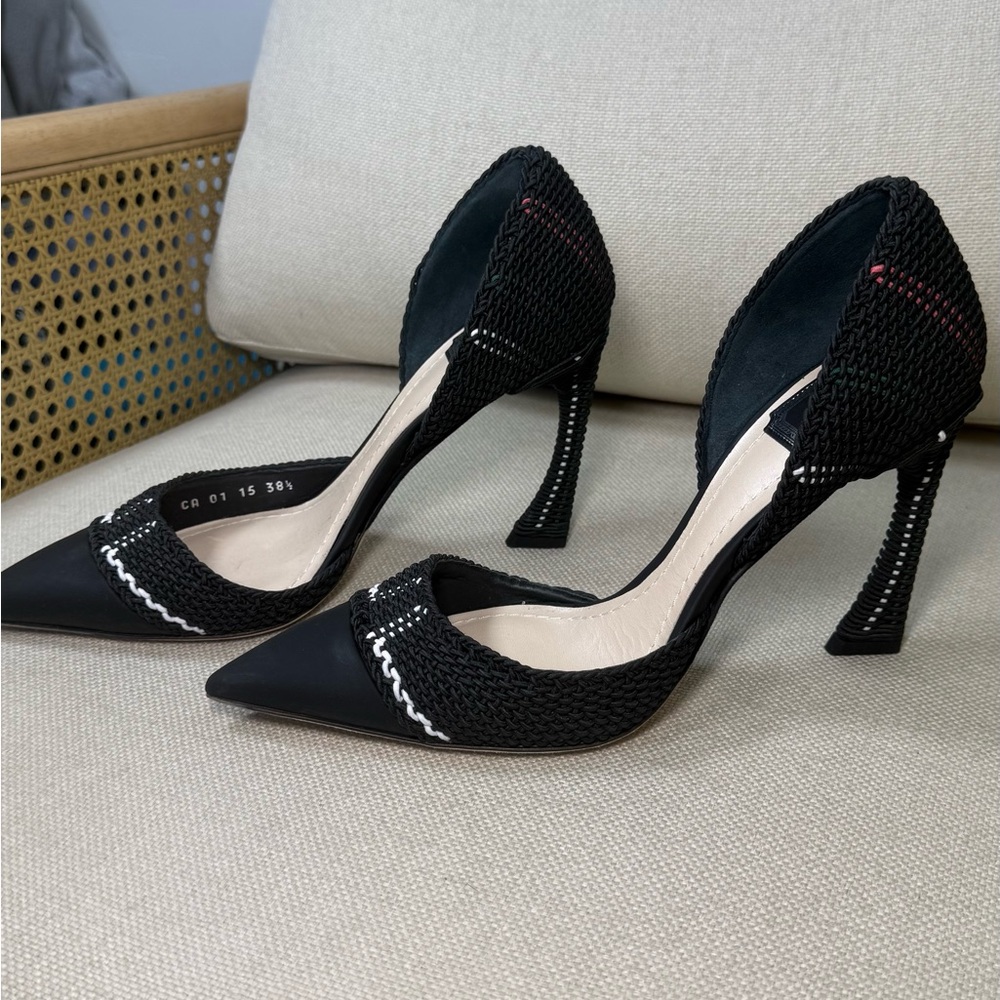 Christian Dior Moderknit Dorsay Heel EU SIZE 38.5 - Picture 3 of 9